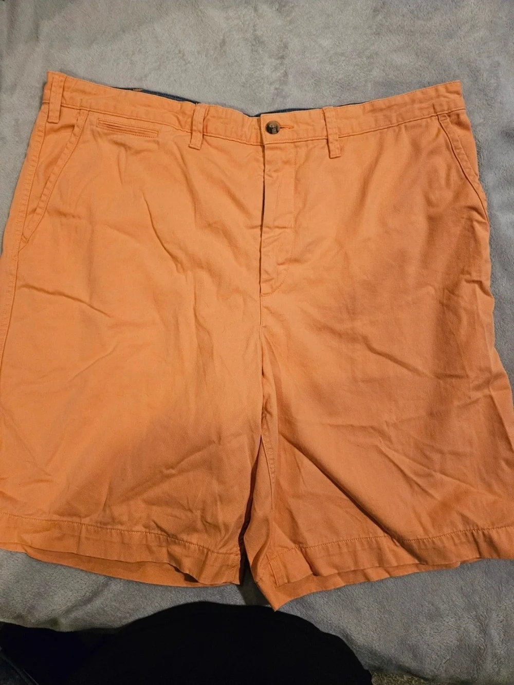 Polo by Ralph Lauren Orange Flat-Front Chino Shorts